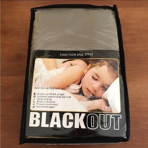 Best Home Fashion Blackout Curtains  Thermal Insulated 52"W x 84"L 1 Panel